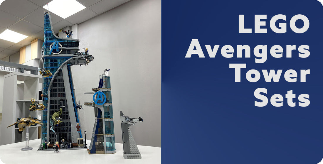 Comparing All the LEGO Avengers Tower Sets