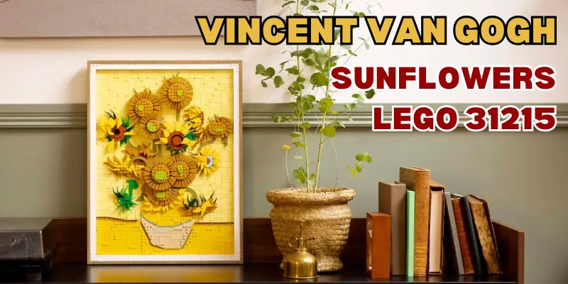 lego art van gogh sunflowers