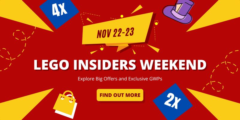 LEGO Nov Insider's Weedend
