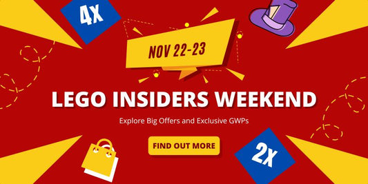 LEGO Nov Insider's Weedend