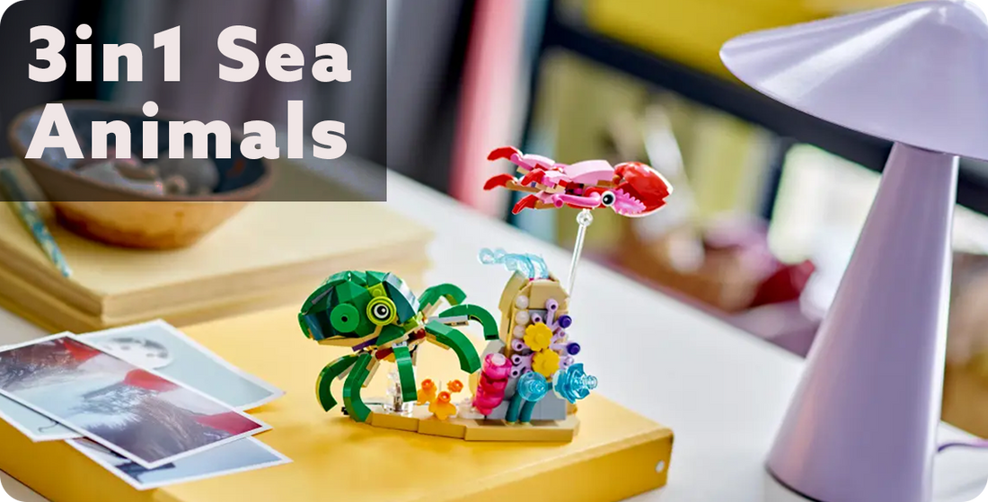 LEGO Set Reveal – Creator 3in1 Sea Animals 31158