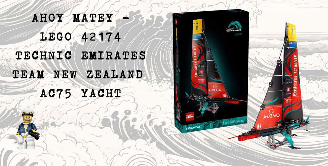 LEGO 42174 technic Emirates team new Zealand AC75 Yacht