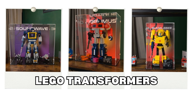 transformers lego display ideas