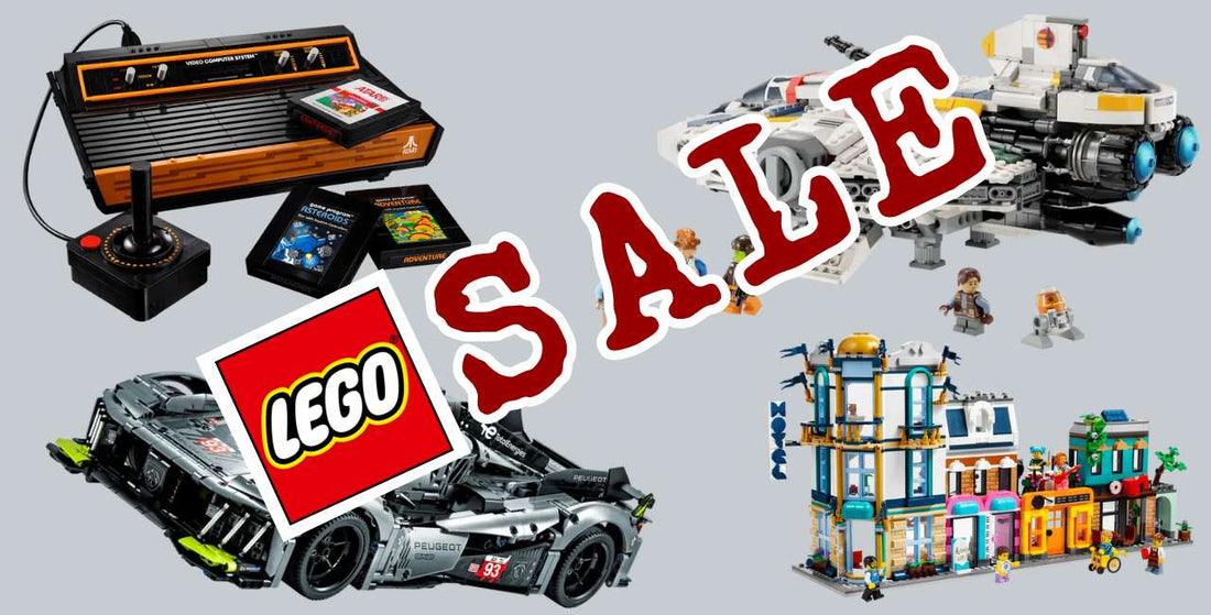 selection of LEGO sets in the July sale