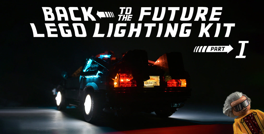 Briksmax Lighting Kit for LEGO 10300 Time Machine