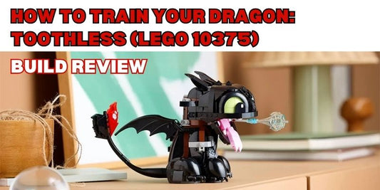 build review lego toothless