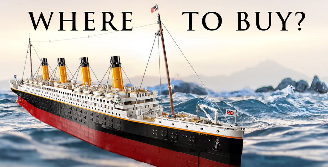 LEGO Titanic Sea Banner
