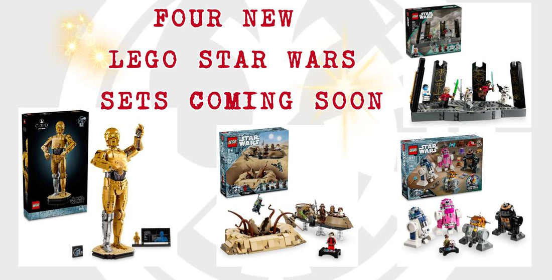 Four new LEGO sets due to release in August 2024