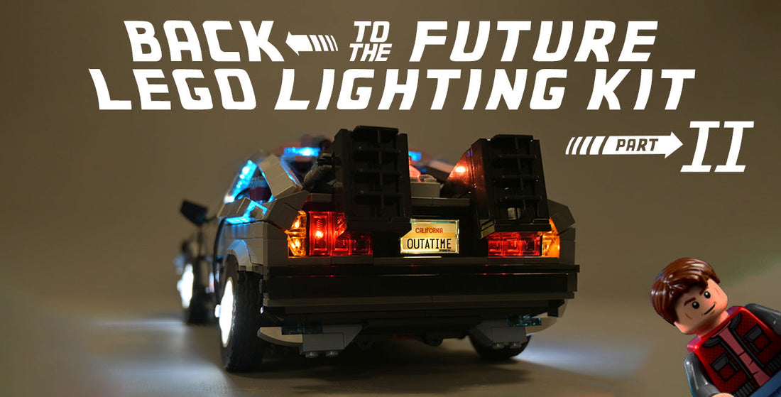Briksmax Lighting Kit for LEGO 10300 Time Machine