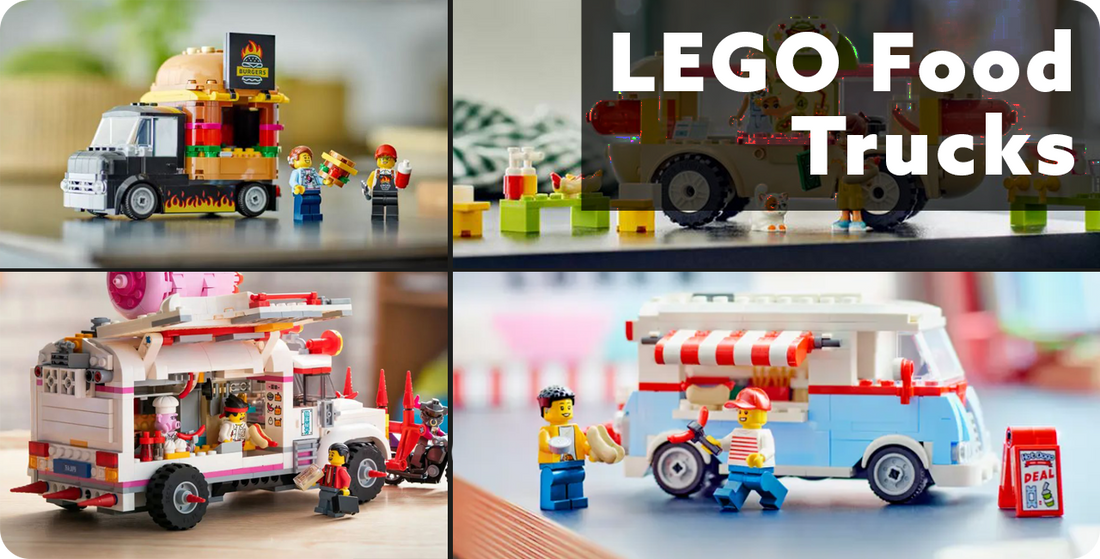 LEGO Food Trucks for Your Brick City