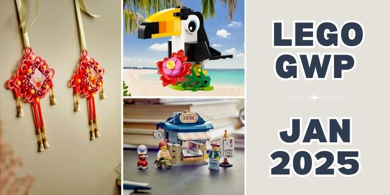 LEGO January 2025 Free Gifts