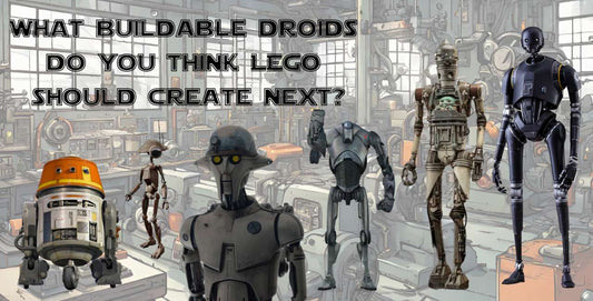 Upcoming Buildable LEGO Droids