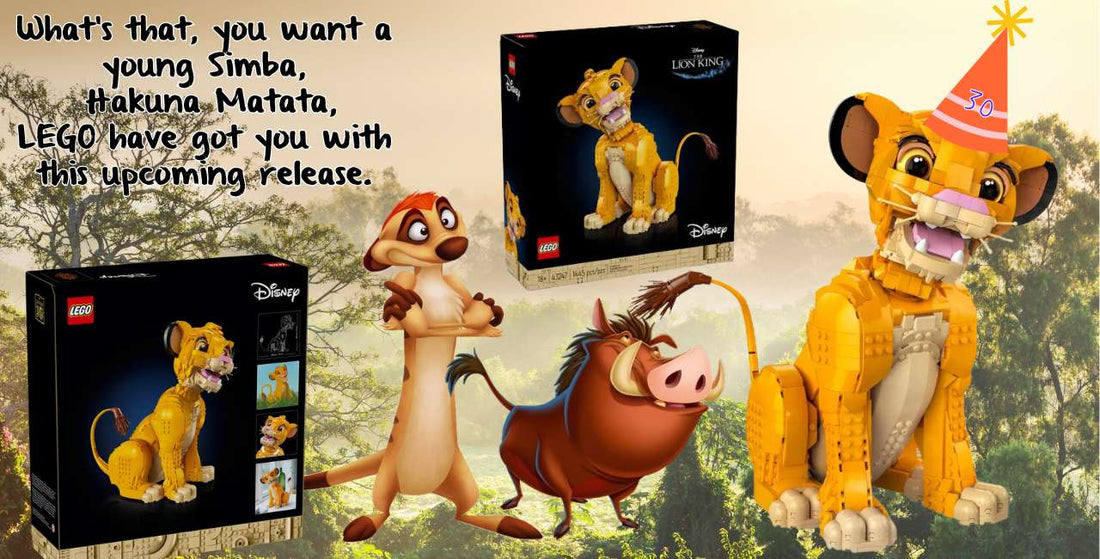 picture of LEGO young Simba