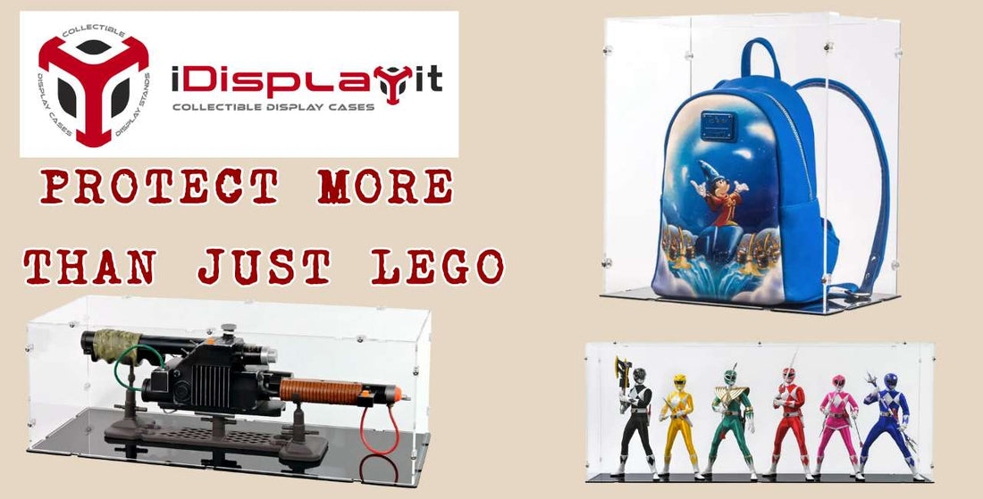 Acrylic display cases for collectables