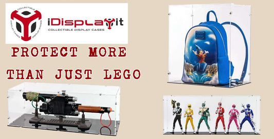Acrylic display cases for collectables