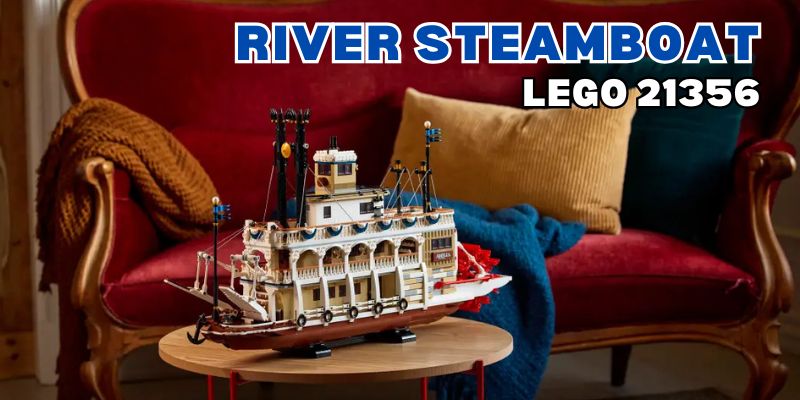 river steamboat lego set