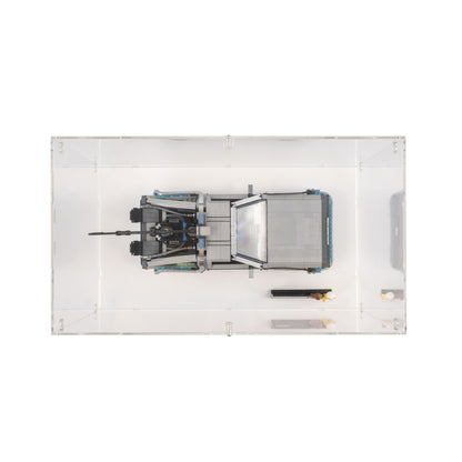 Back to the Future Time Machine Display Case for LEGO 10300 (Large)