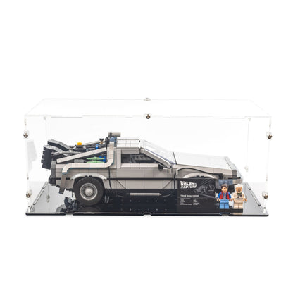 Back to the Future Time Machine Small Display Case for LEGO 10300