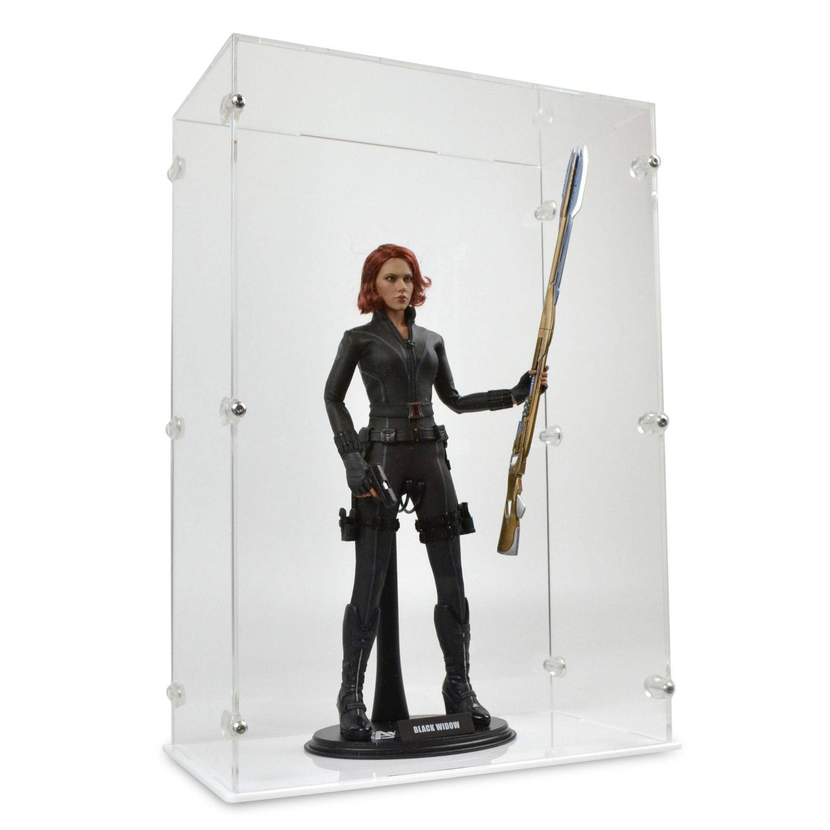 1/6 Scale Black Widow Avengers Display Case for Hot Toys