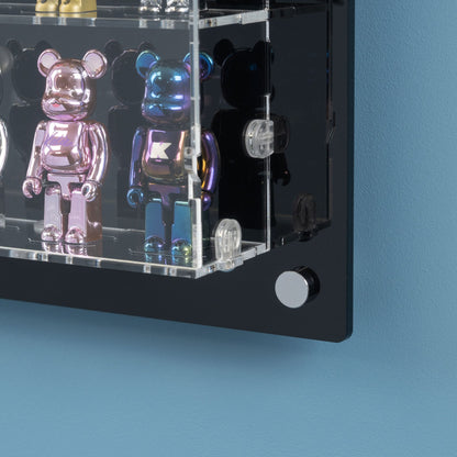 100 Bearbrick 100% Wall Display Case
