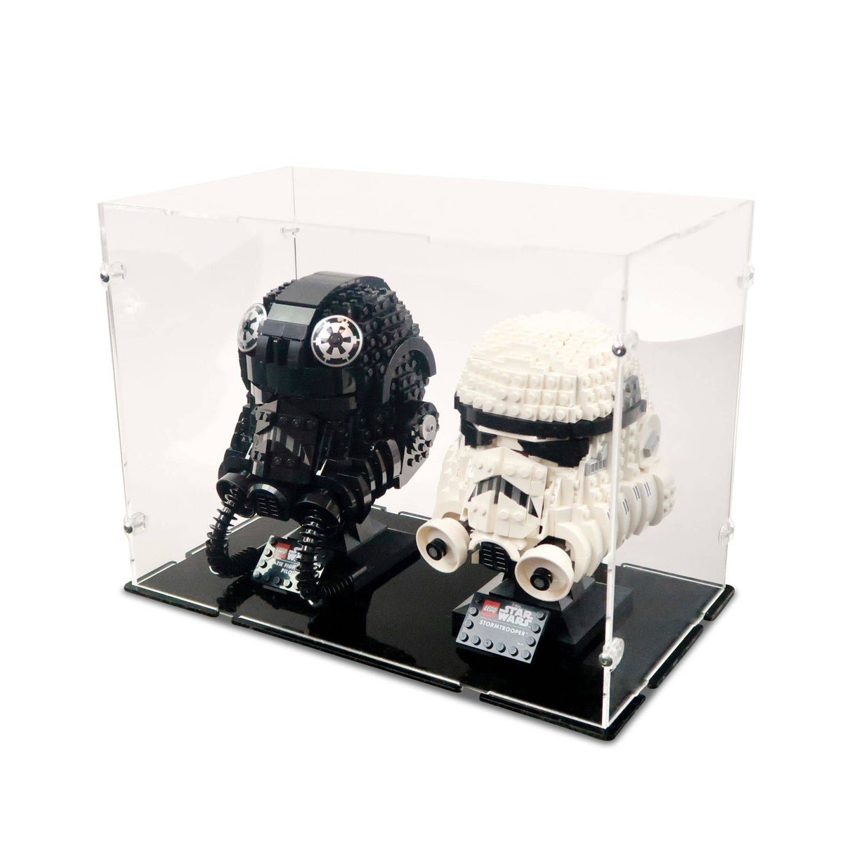 2x Star Wars Helmets Display Case