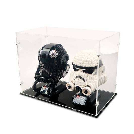 2x Star Wars Helmets Display Case