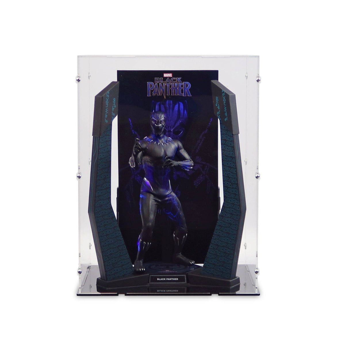 1/6 Scale Black Panther Display Case for Hot Toys MMS 470