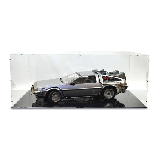 1/6 Scale Back To The Future DeLorean Display Case for Hot Toys MMS260