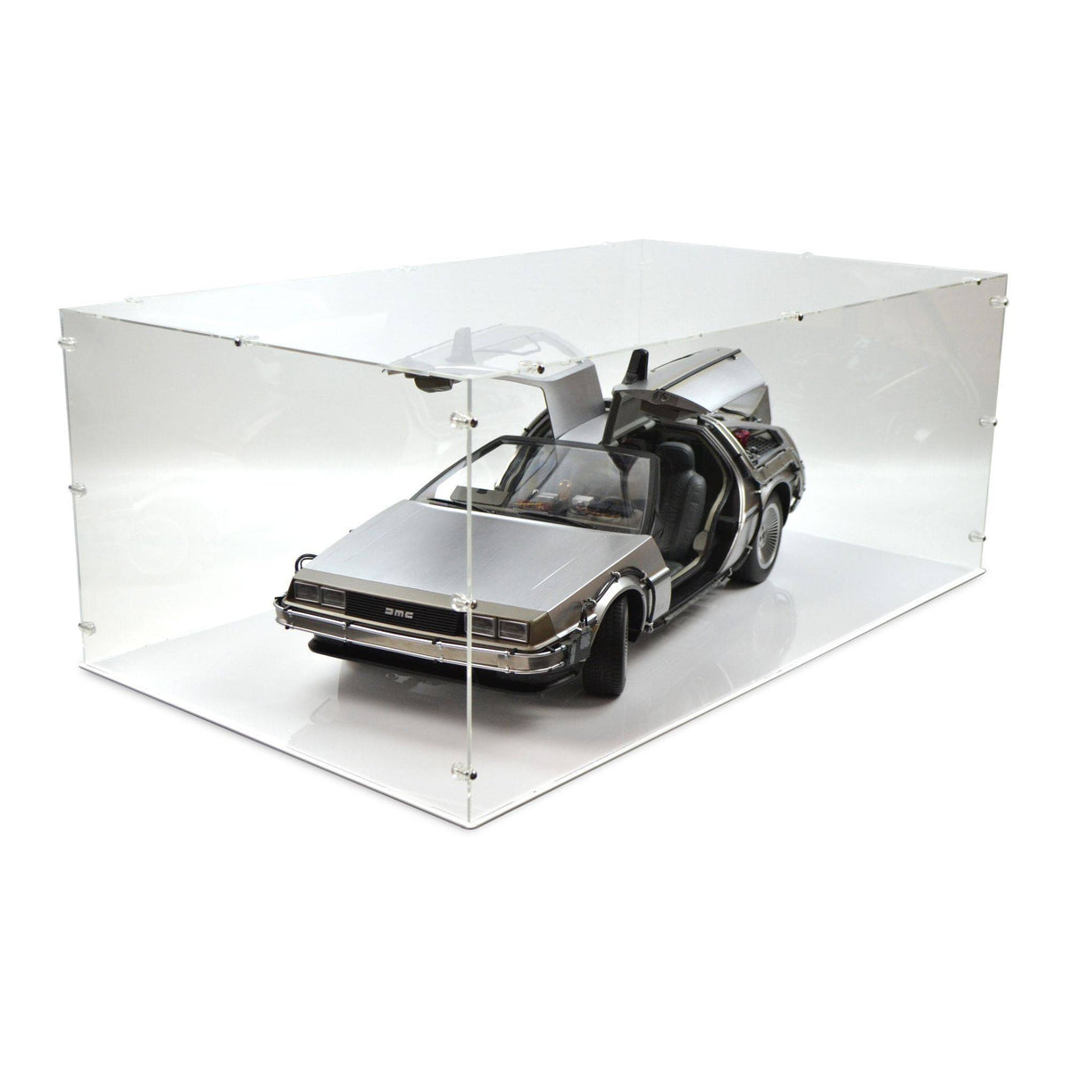 1/6 Scale Back To The Future DeLorean Display Case for Hot Toys MMS260