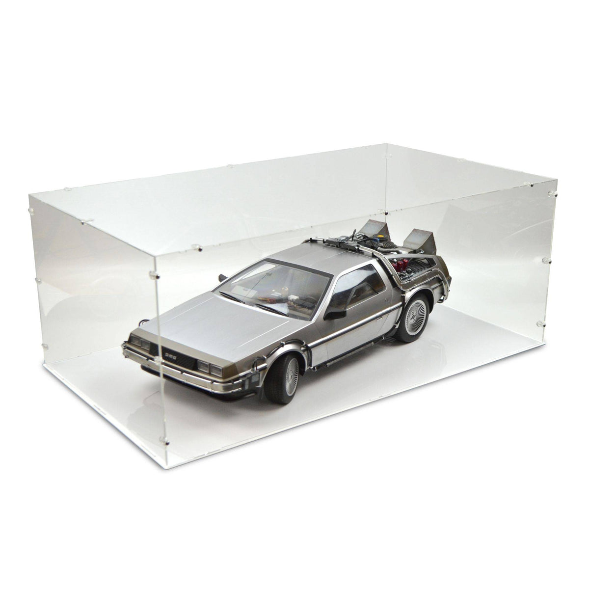 1/6 Scale Back To The Future DeLorean Display Case for Hot Toys MMS260