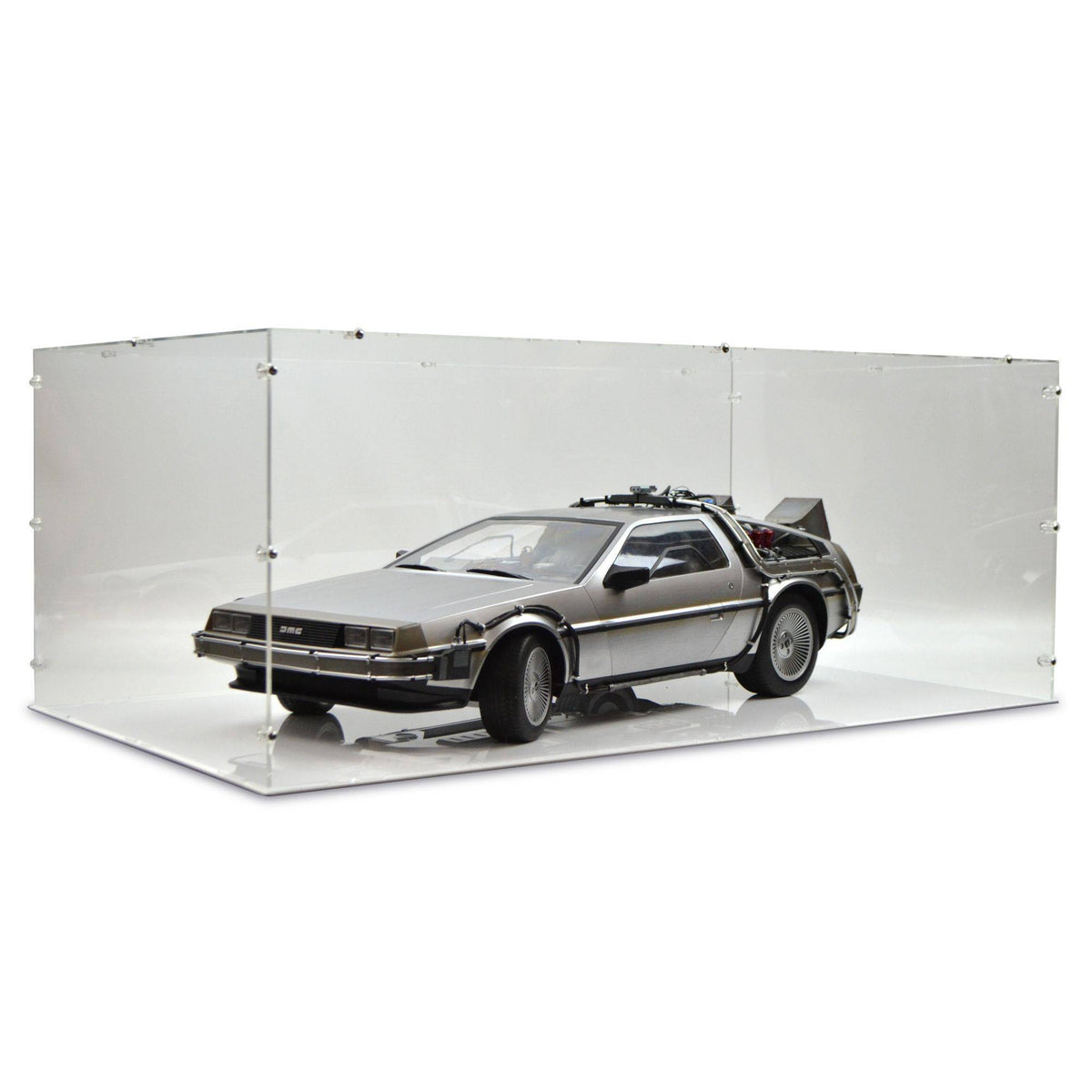1/6 Scale Back To The Future DeLorean Display Case for Hot Toys MMS260