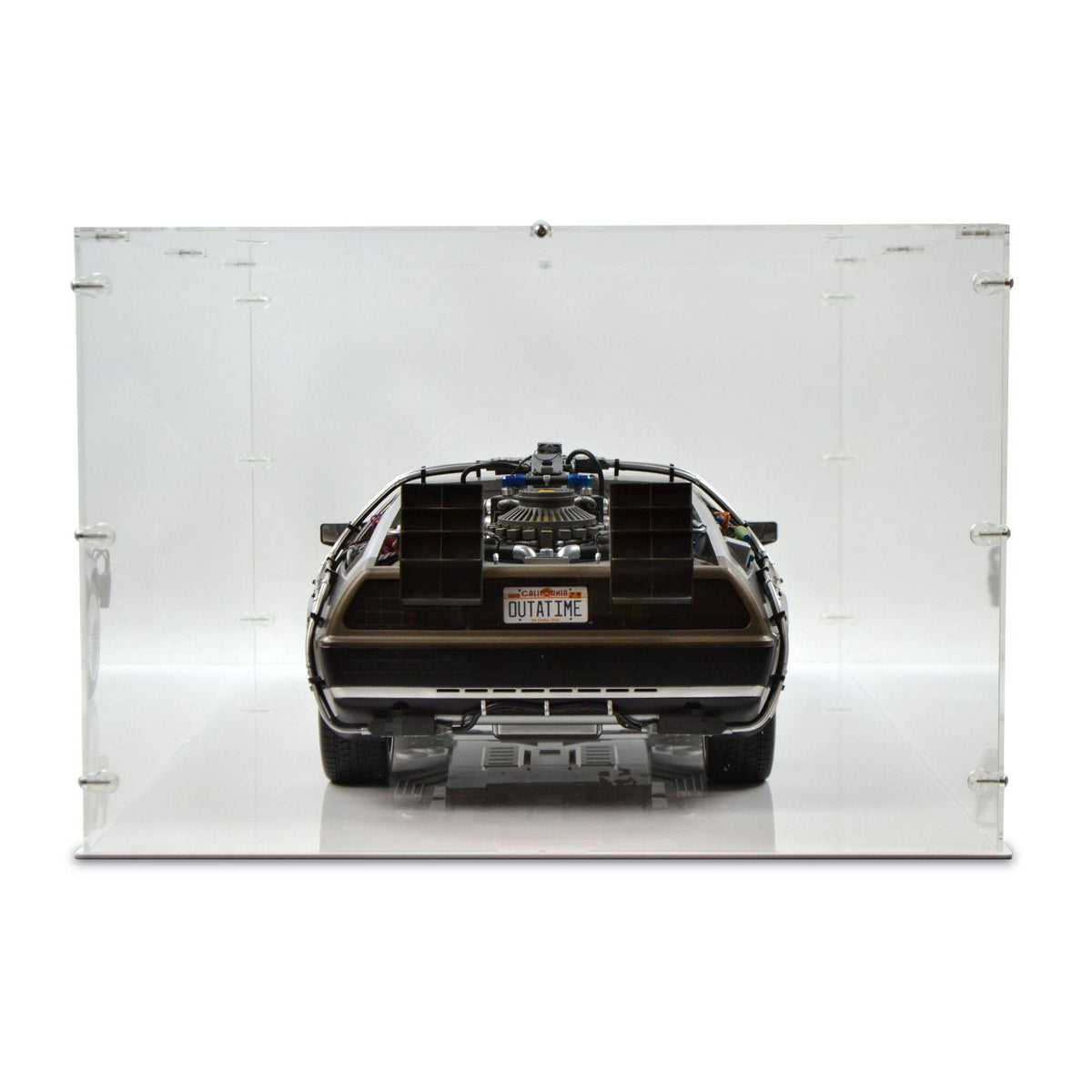 1/6 Scale Back To The Future DeLorean Display Case for Hot Toys MMS260