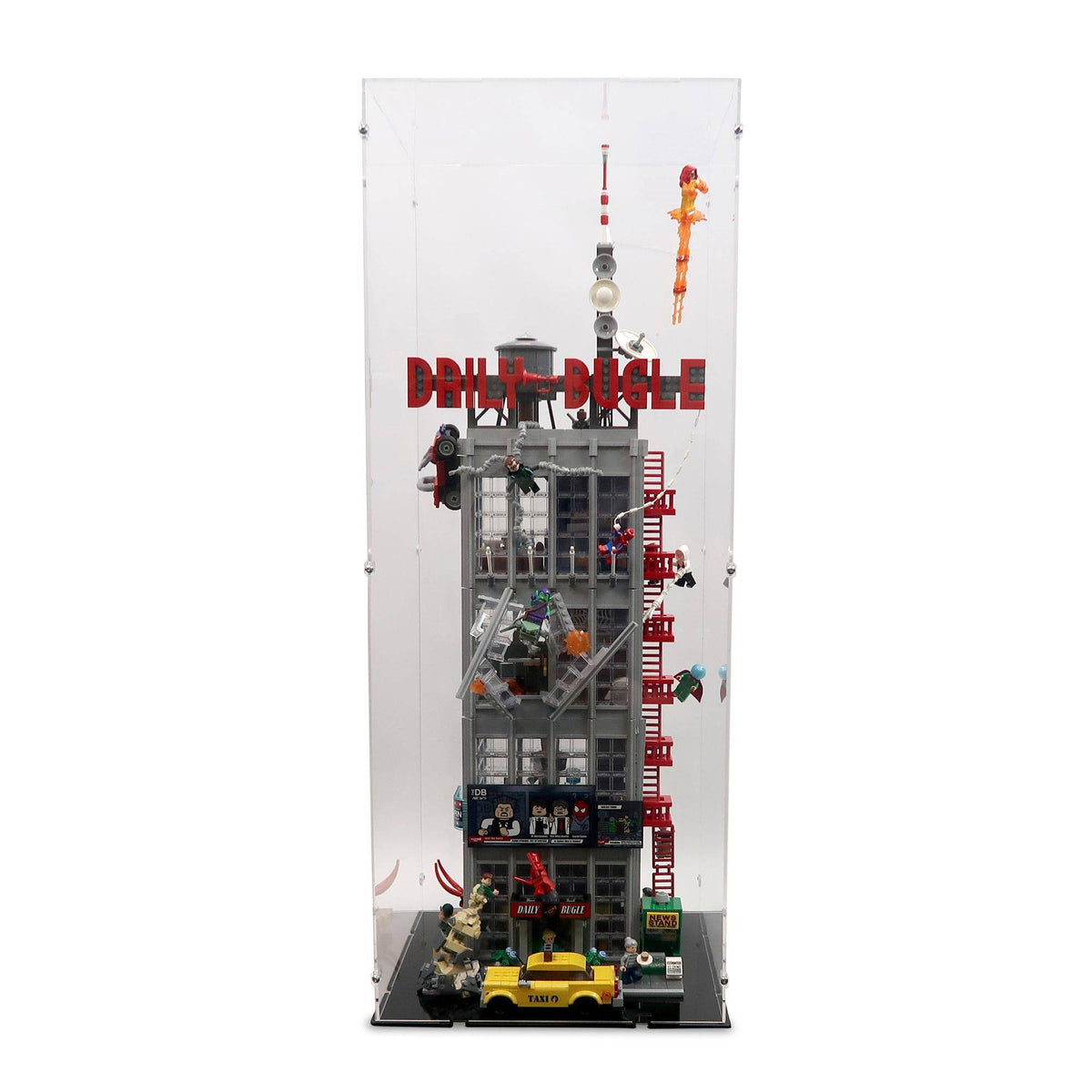 Daily Bugle Display Case for LEGO 76178
