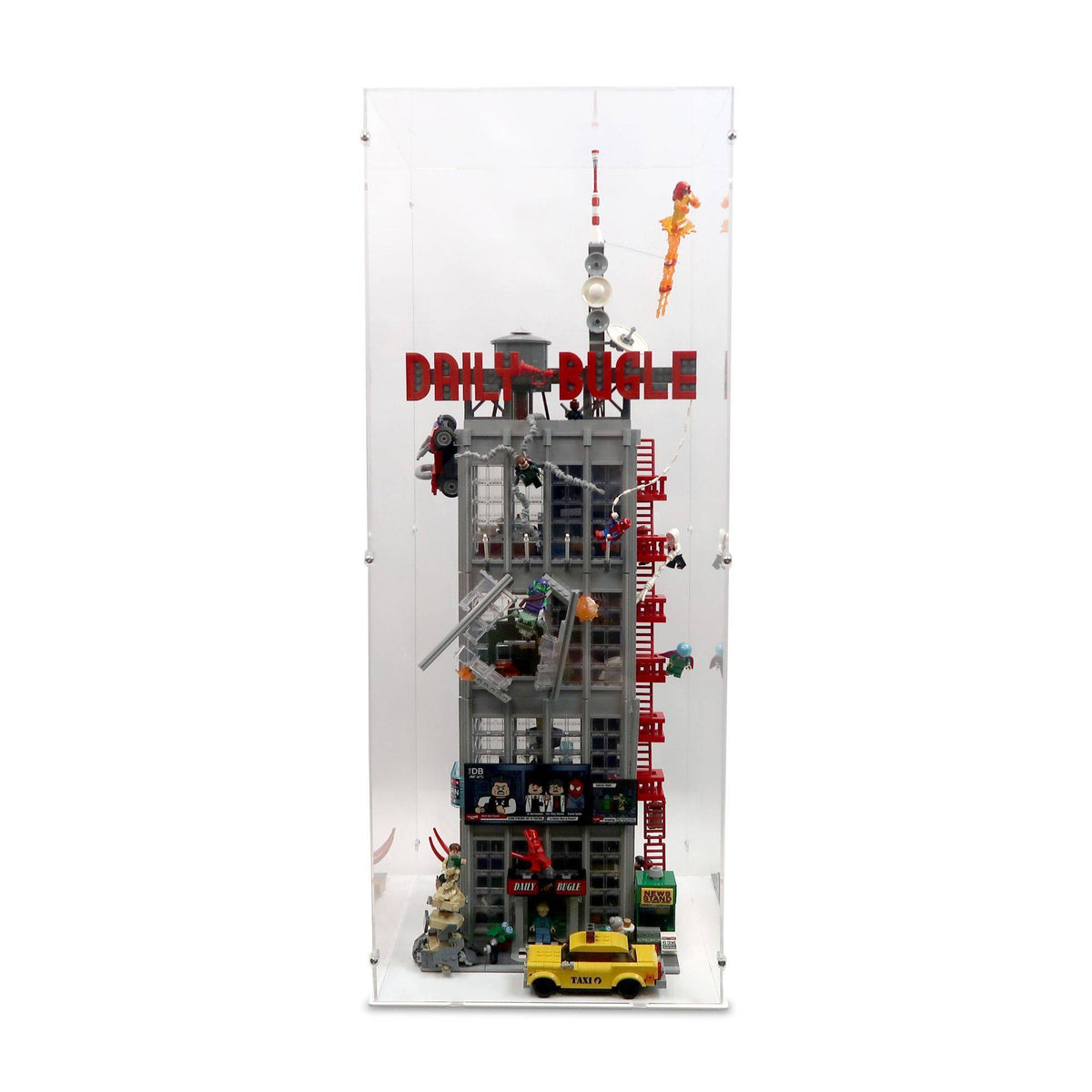 Daily Bugle Display Case for LEGO 76178