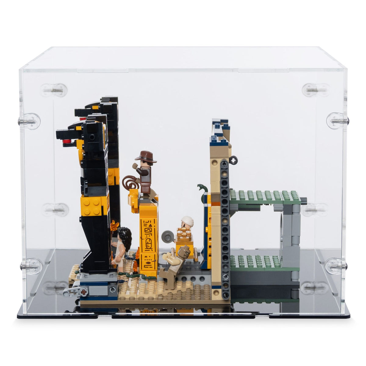 Escape from the Lost Tomb Display Case for LEGO 77013