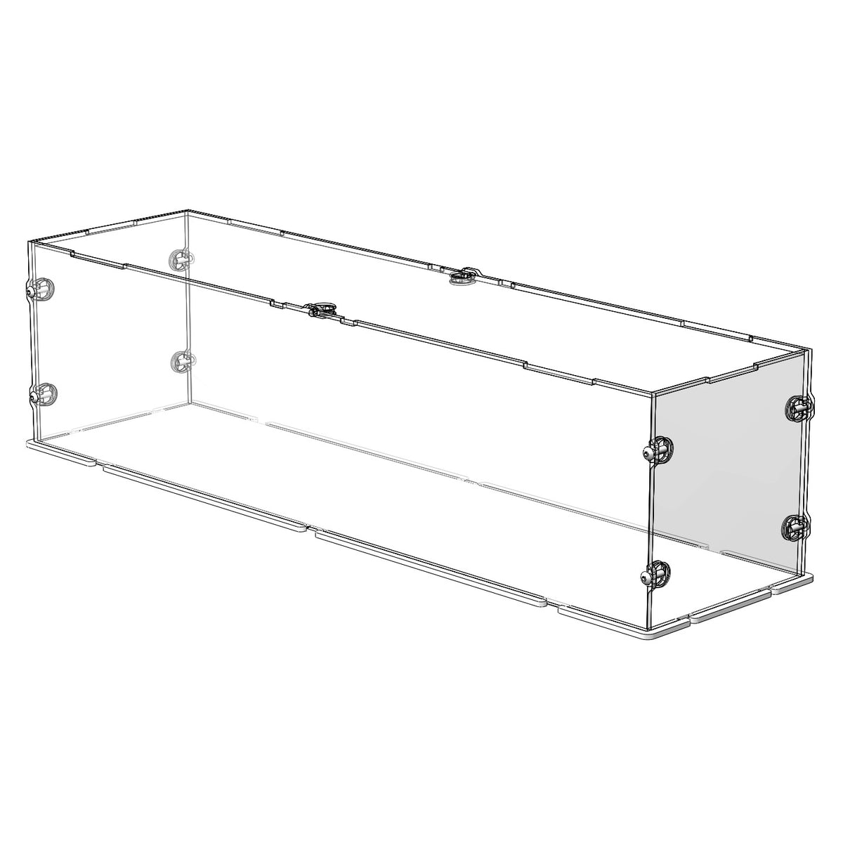 52 x 13 x 13cm Display Case