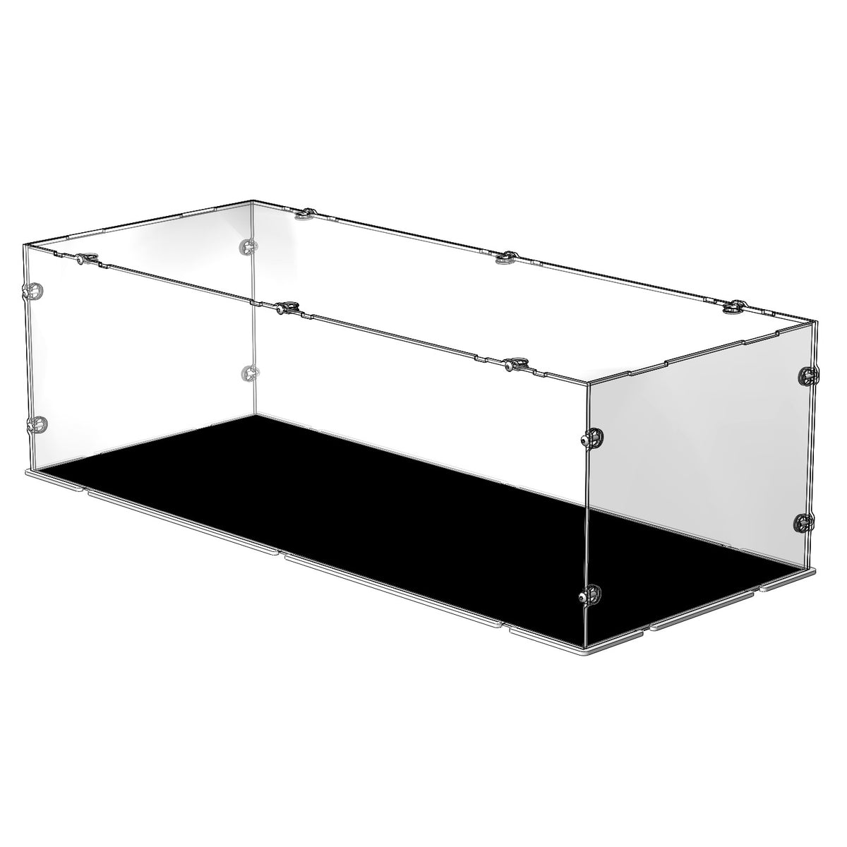 65 x 26 x 20cm Display Case