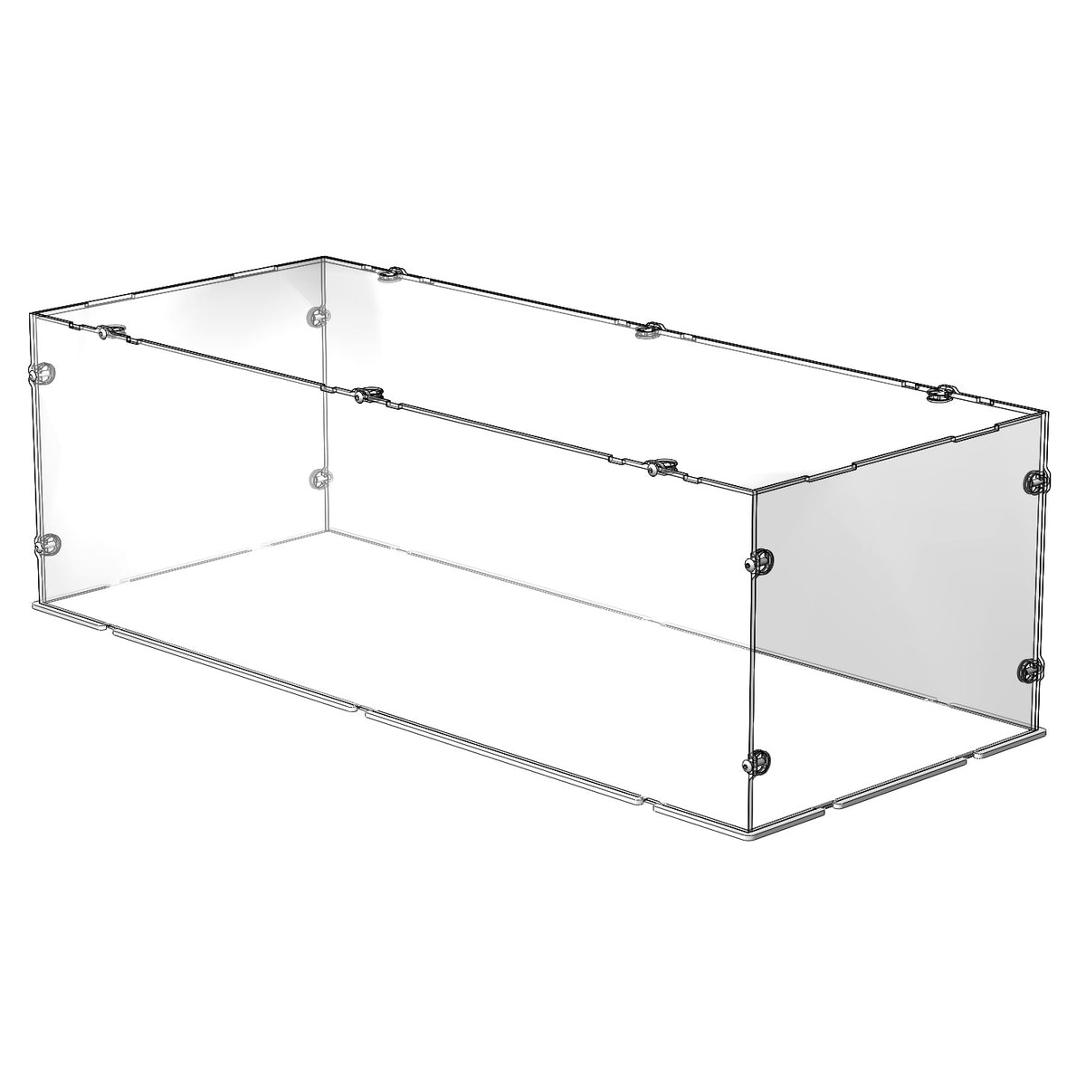 65 x 26 x 20cm Display Case