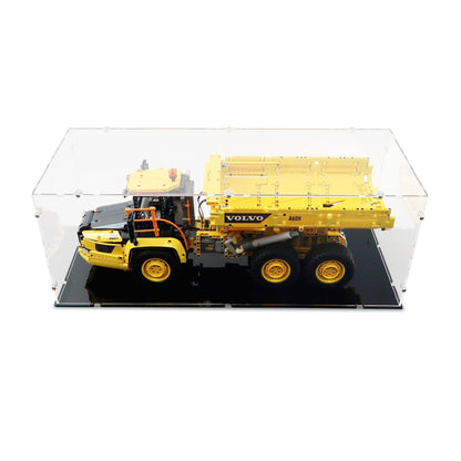 6x6 Volvo Articulated Hauler Display Case for LEGO 42114