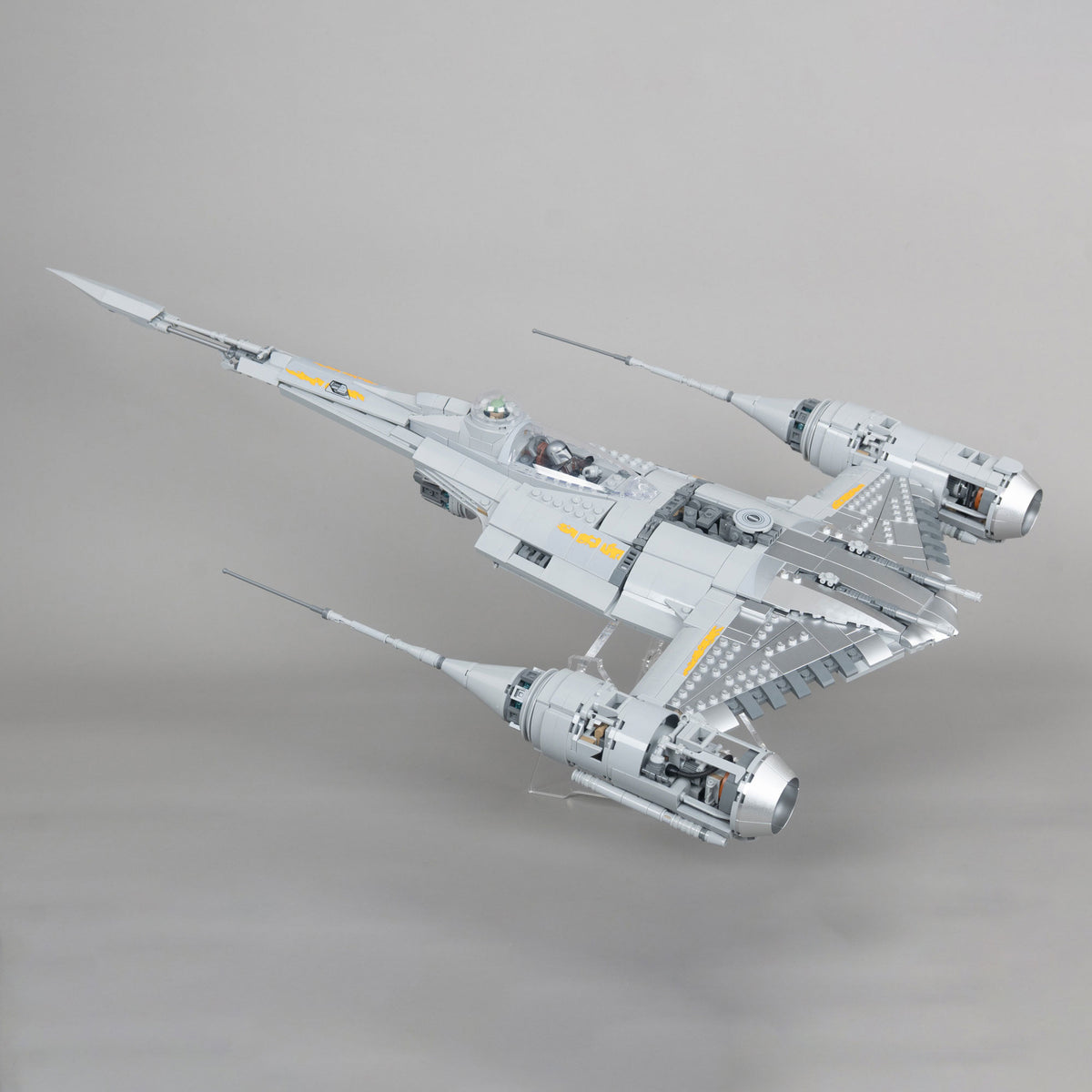 Display Stand for LEGO 75442 UCS Mandalorian's N-1 Starfighter