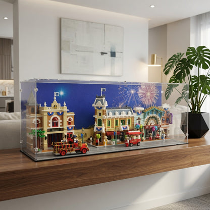 Disney Main Street, U.S.A. Display Case for LEGO 43302