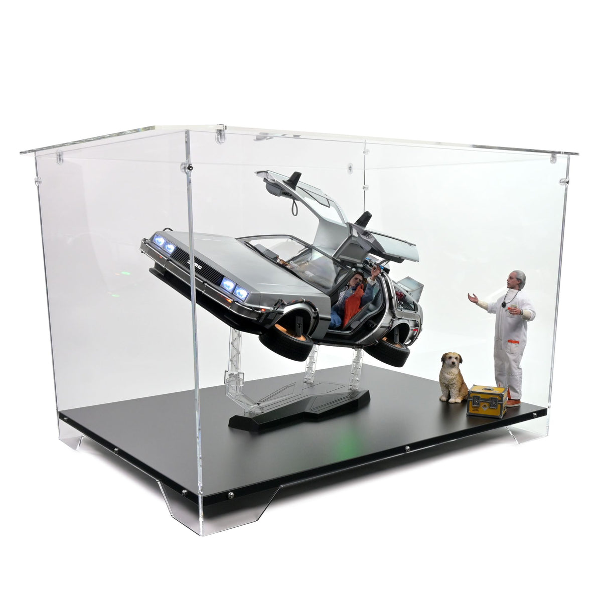 Large Coffee Table for Hot Toys Back to the Future II DeLorean
