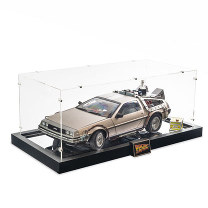 Back to the Future DeLorean Case Cover for Eaglemoss 1/8 Scale