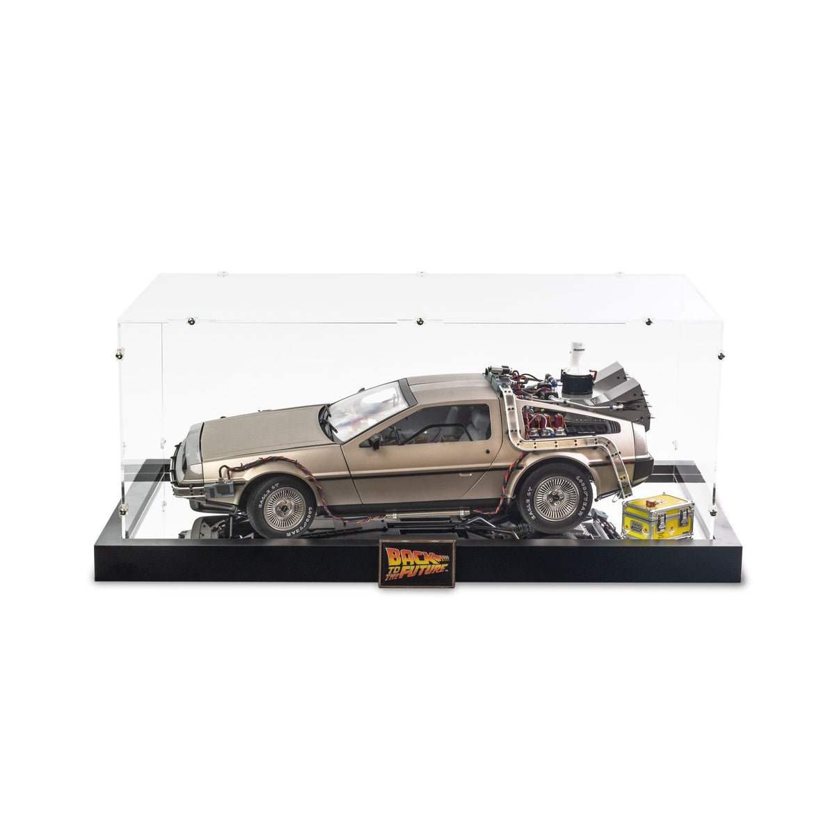 Back to the Future DeLorean Case Cover for Eaglemoss 1/8 Scale