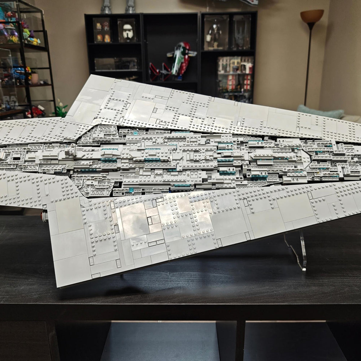 Angled Display Stand for LEGO 75457 Executor Super Star Destroyer
