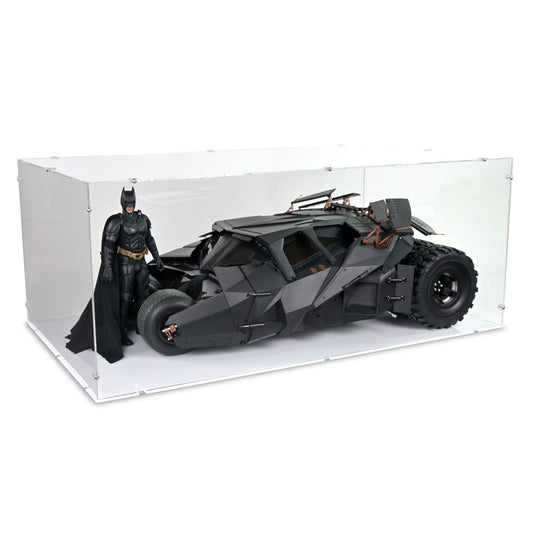 1/6 Scale Batman Begins Batmobile XL Display Case for Hot Toys MMS596