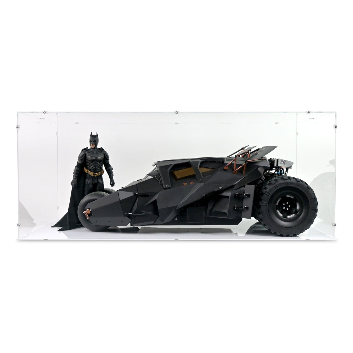 1/6 Scale Batman Begins Batmobile XL Display Case for Hot Toys MMS596