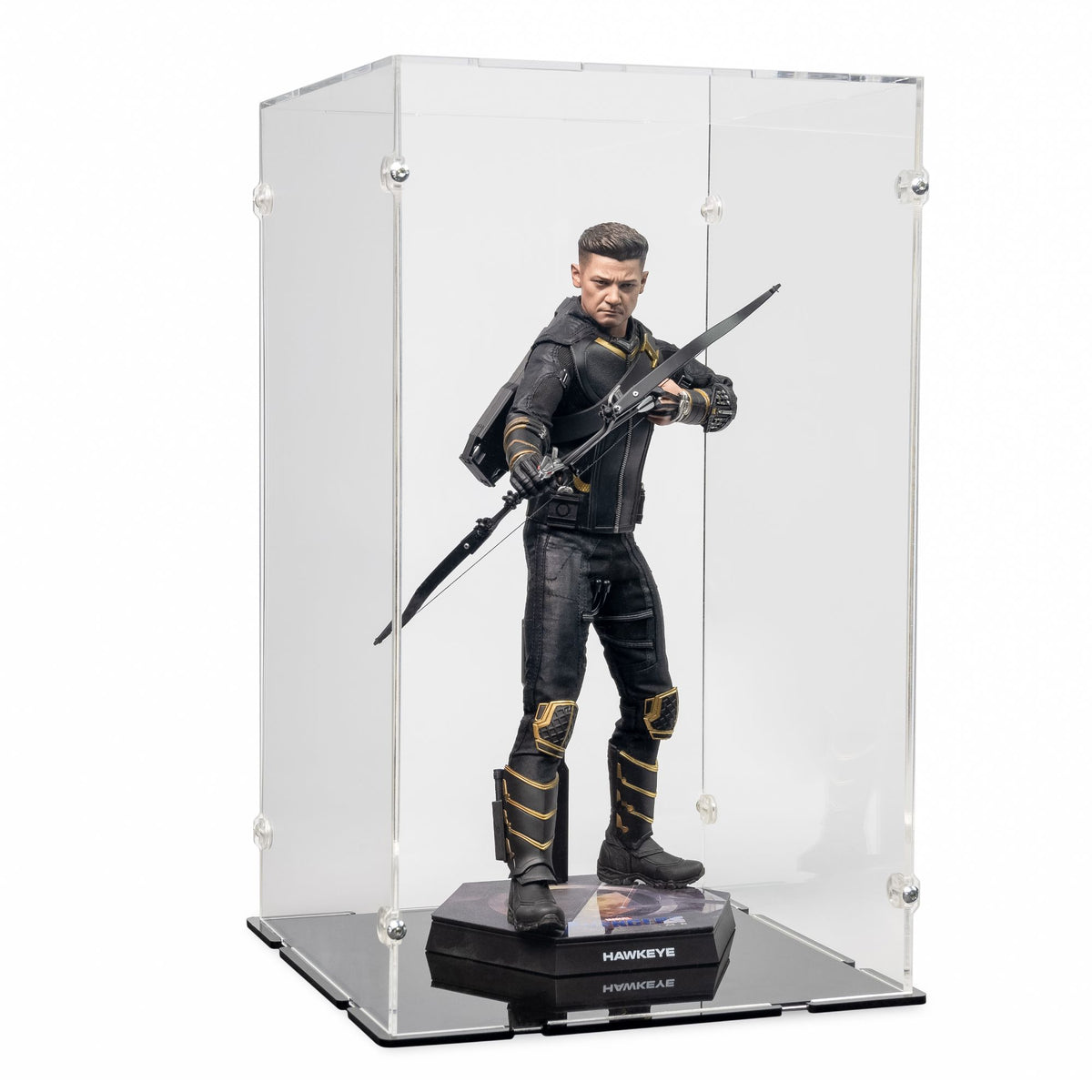1/6 Scale Hawkeye Endgame (Deluxe) Display Case for Hot Toys MMS 532