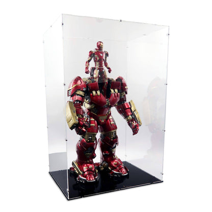 1/6 Scale Hulkbuster & Iron Man (Deluxe) Display Case for Hot Toys
