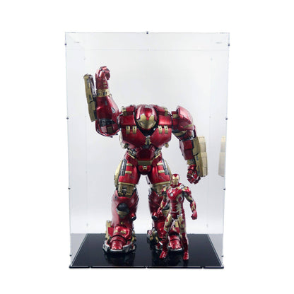 1/6 Scale Hulkbuster & Iron Man (Deluxe) Display Case for Hot Toys